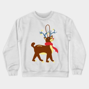 Reindeer is coming Crewneck Sweatshirt